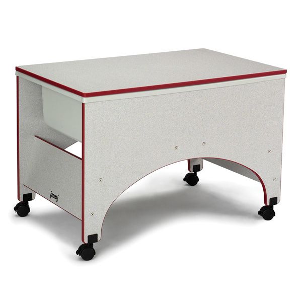 Rainbow Accents® Space Saver Sensory Table - Red