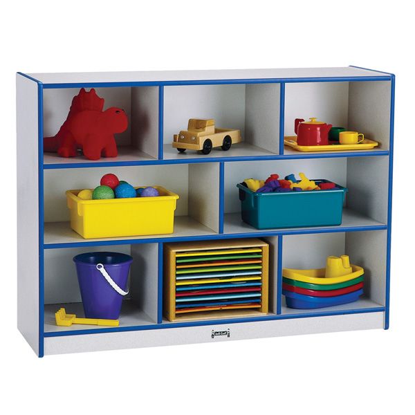 Rainbow Accents® Super-Sized Single Mobile Storage Unit - Teal