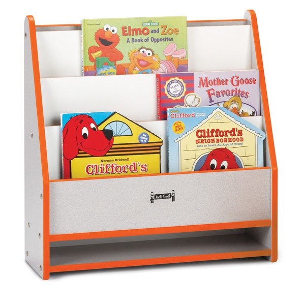 Rainbow Accents® Toddler Pick-A-Book Stand - Orange