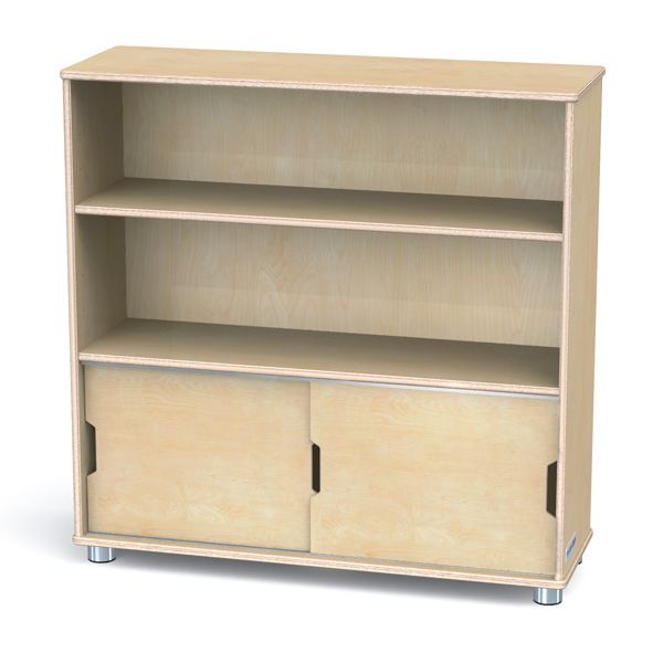 Truemodern® Two-Shelf Bookcase