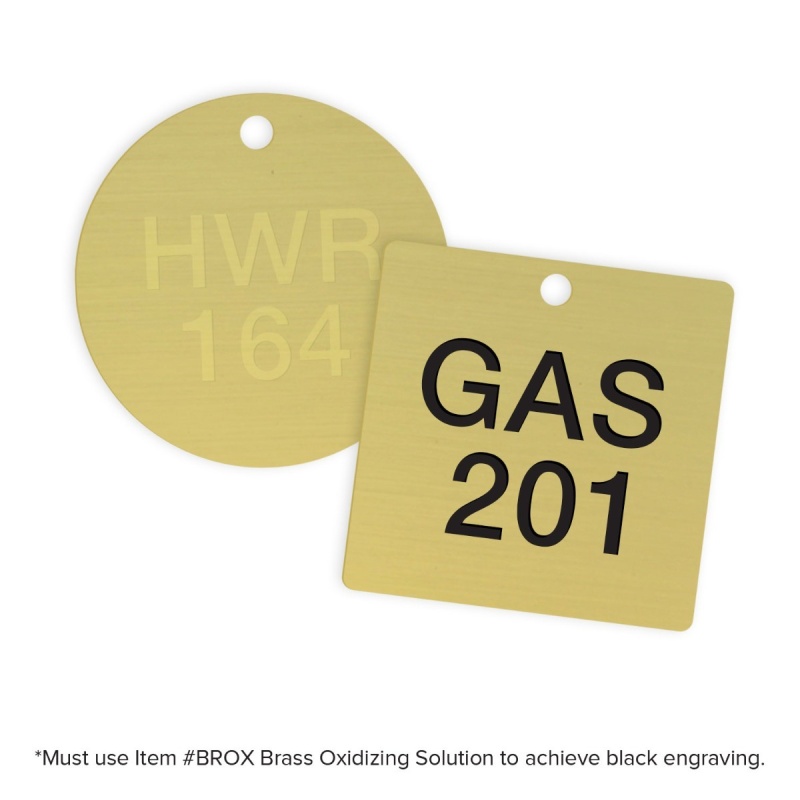 Gloss Black Solid Brass Sheet - Laser/Rotary Engravable