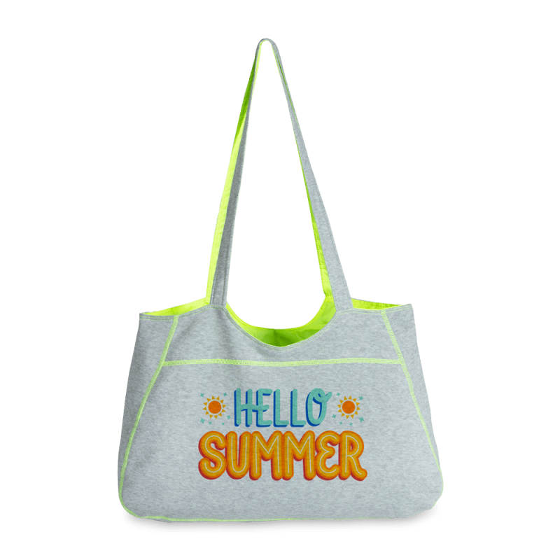 Hello Summer Canvas Tote Bag