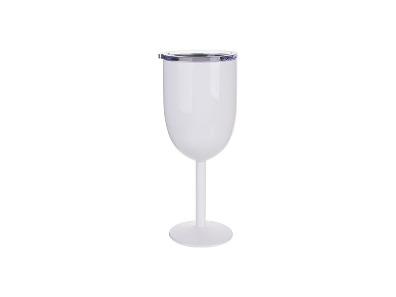 Visol Antoinette Stainless Steel Wine Glass - Set of 2