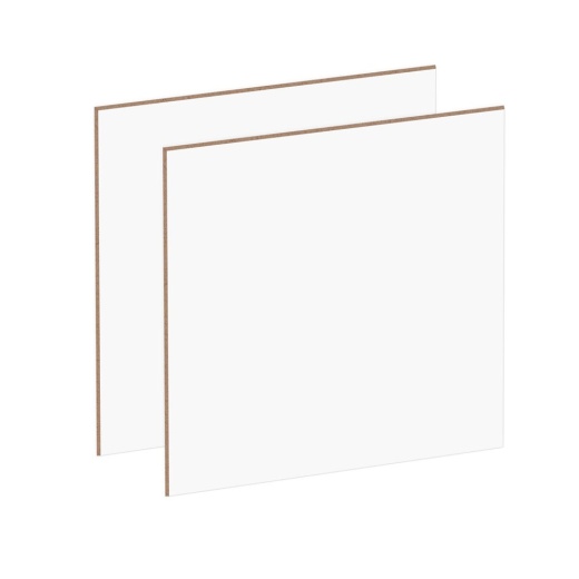 Unisub White Hardboard Sublimation Sheet (1-Sided)