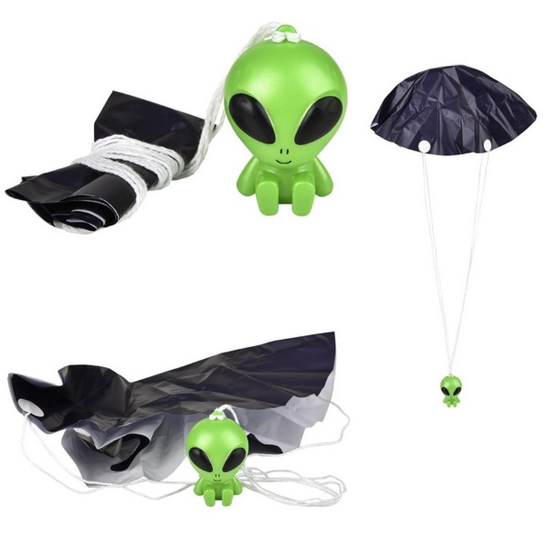 Alien Paratroopers With Parachutes Kids Toys (1 Drozen=23.99) 24