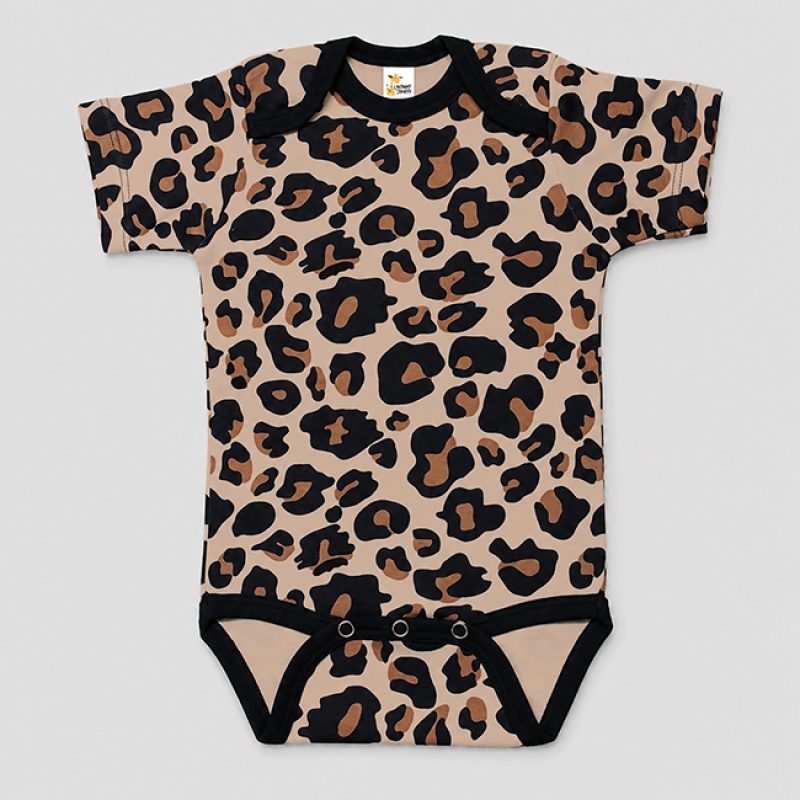 Baby One-Piece Bodysuit Short Sleeve - Premium 100% Cotton
