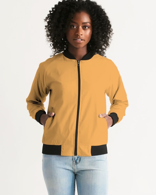 Women's Bomber Jacket Marigold