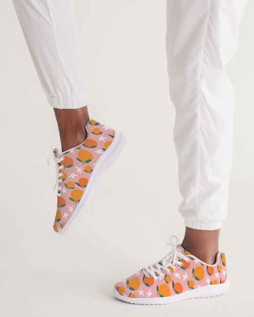 Women's Athletic Shoe Oranges