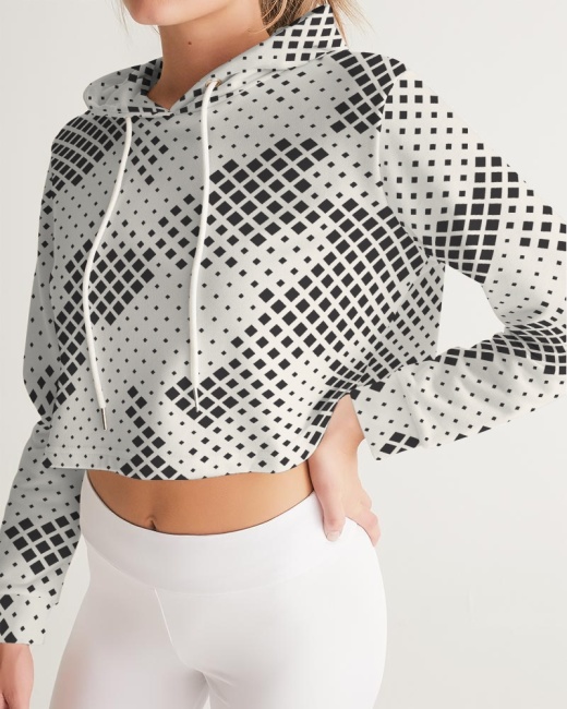 Women's Cropped Hoodie Variation