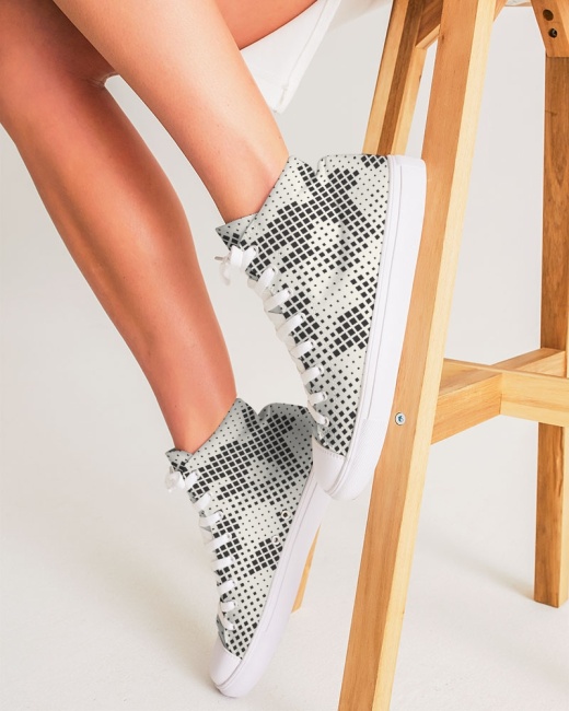 Women's Hightop Canvas Shoe Variation