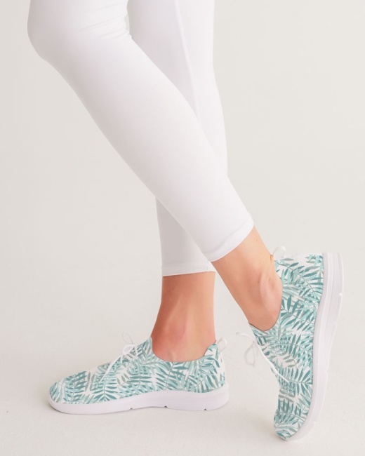 Women's Lace Up Flyknit Shoes with Layered Palms