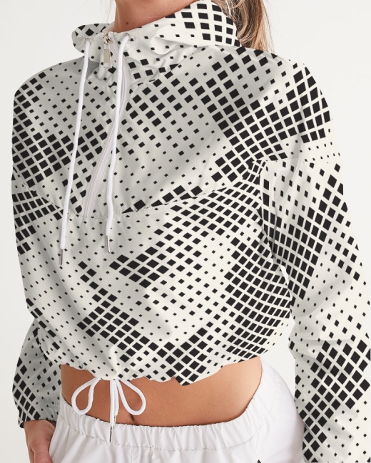 Women's Cropped Windbreaker Variation