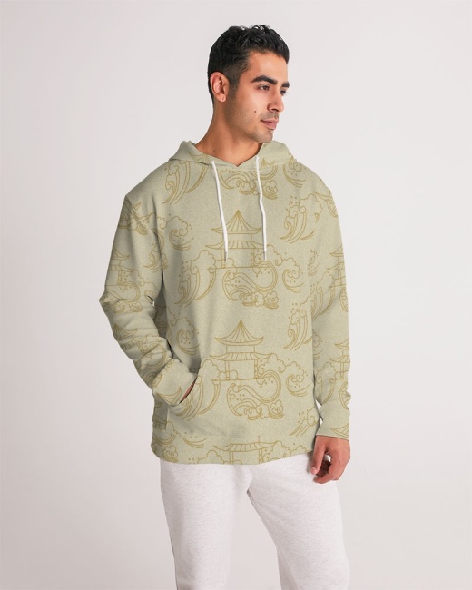 Men's Hoodie Waves And Pavilion