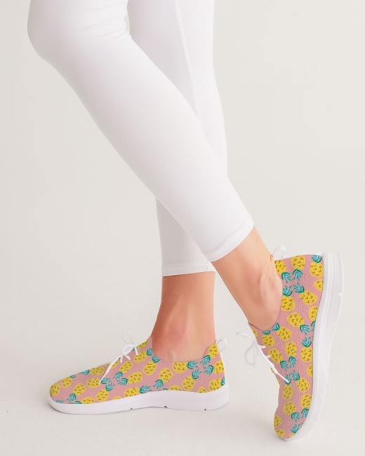 Women's Lace Up Flyknit Shoe Pineapple Twin