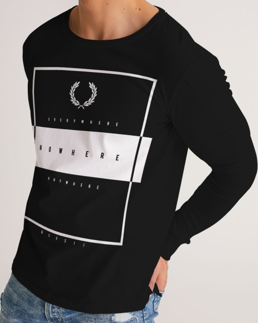 Men's Long Sleeve Tee Black