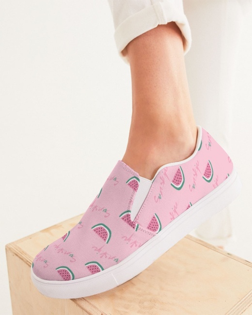 Women's Slip-On Canvas Shoe Sunshine Watermelon