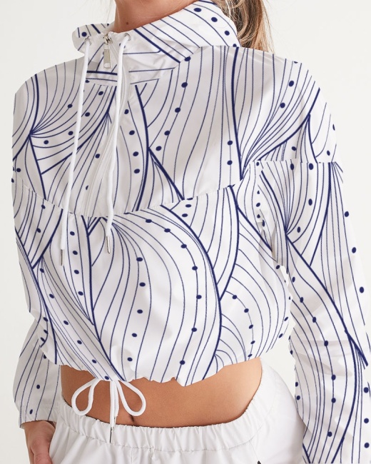 Women's Cropped Windbreaker Wring