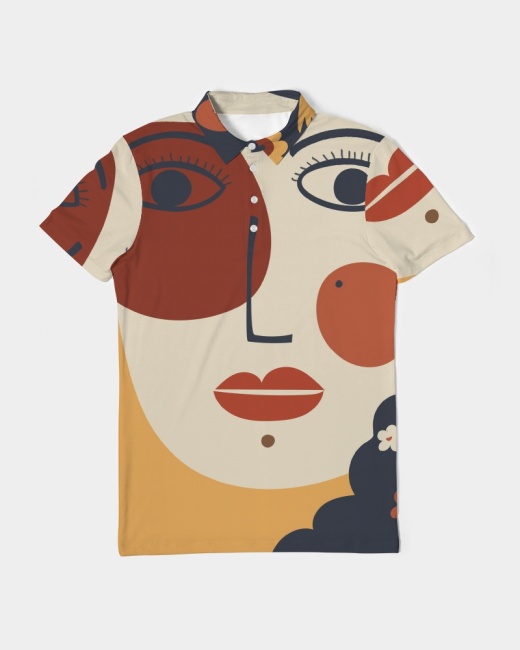 Men's Slim Fit Short Sleeve Polo My Lady