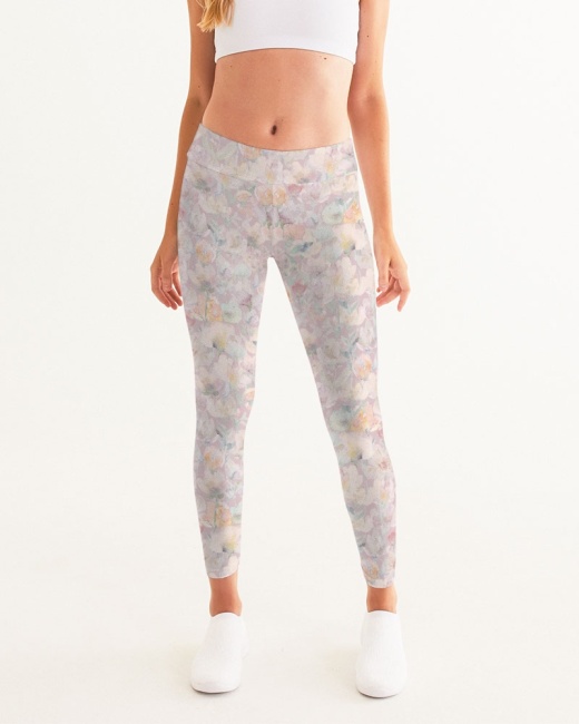 Women's Yoga Pants Whisper Floral