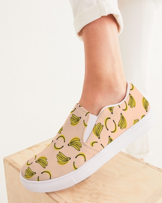 Women's Slip-On Canvas Shoe Banana Dance