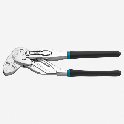 Hazet 762-18 Grip Pliers Wrench, 180 Mm - One-Handed Quick Adjustment and Corrosion-Resistant