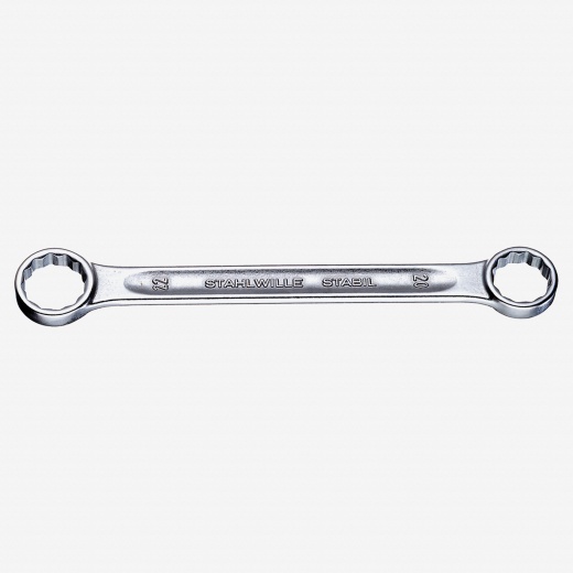Stahlwille 21 Double Ended Ring Spanner 19 x 22 mm