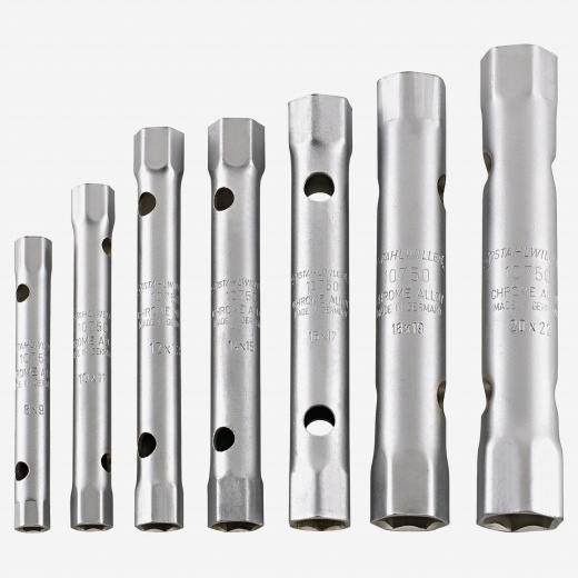 Stahlwille 10750/7 Box Spanner Set, 8X9 - 20X22mm