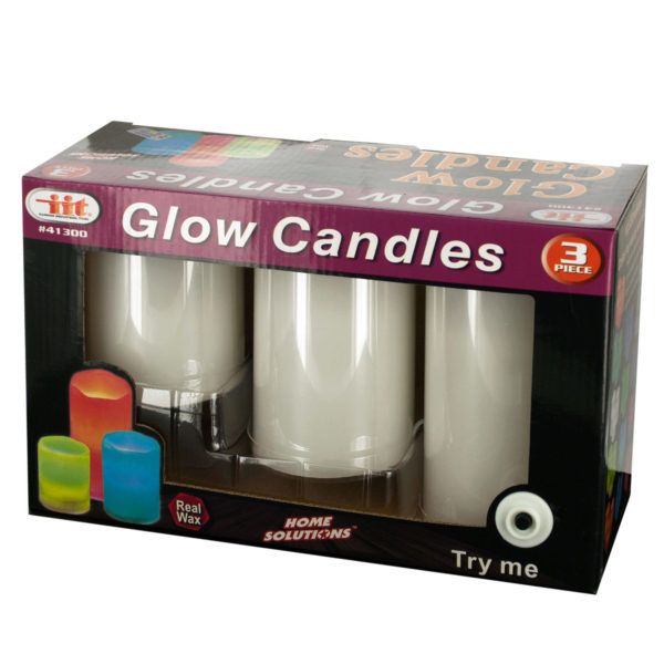 Flameless Color-Changing Led Candles Set With Remote