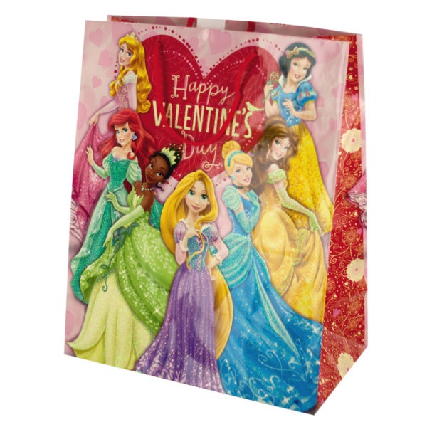 Disney Princesses Valentine's Day Gift Bag, Pack Of 36