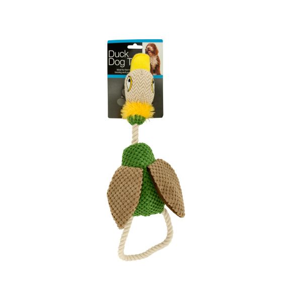 Fabric Duck Dog Toy, Pack Of 4