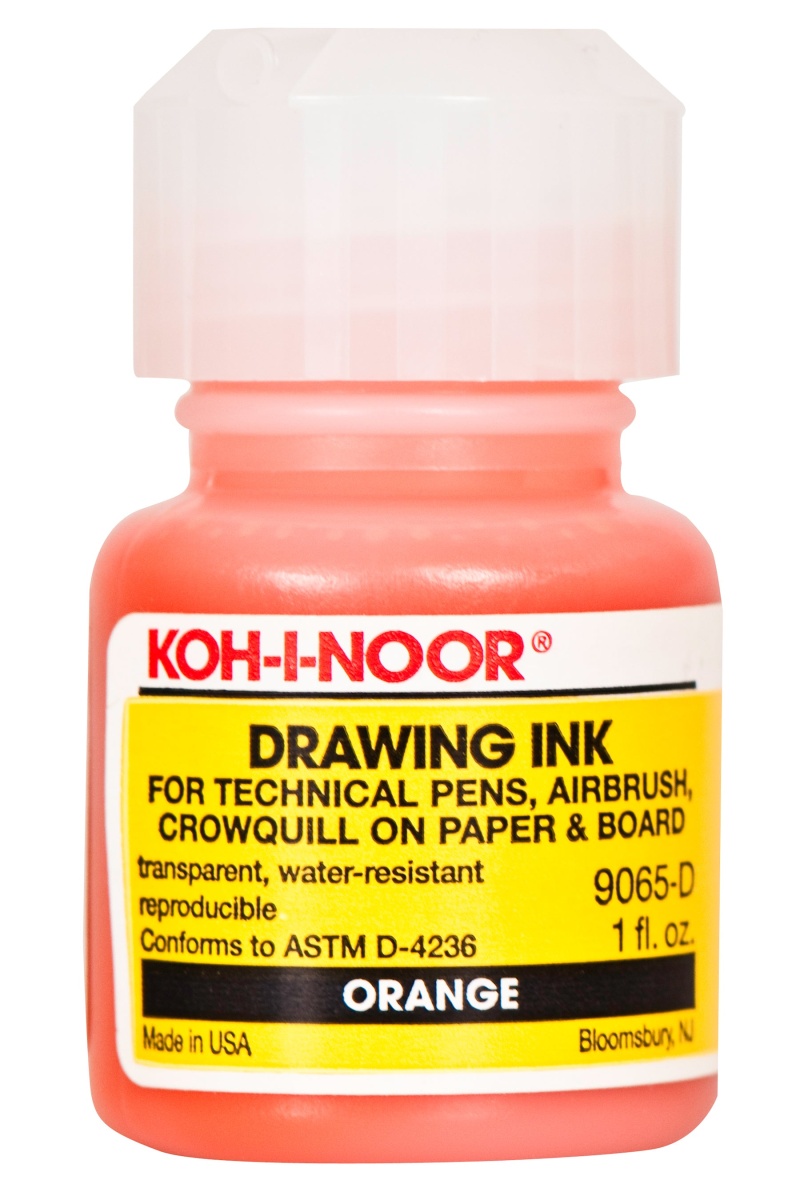 Koh-I-Noor® Drawing Ink 1 Oz. / Orange 9065d