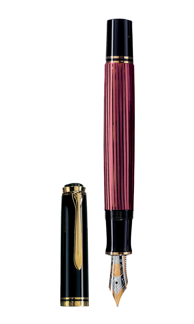 M600 Broad Black/Red Fountain Pen KIN-928663