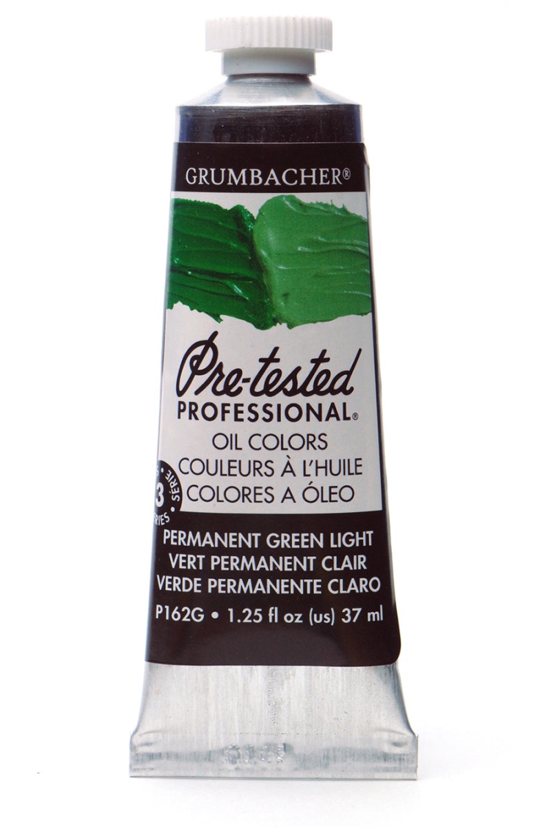 Grumbacher® Pre-Tested® Oil Green Color Family - Thalo Yellow Green P210g / 37 Ml. (1.25 Fl. Oz.)