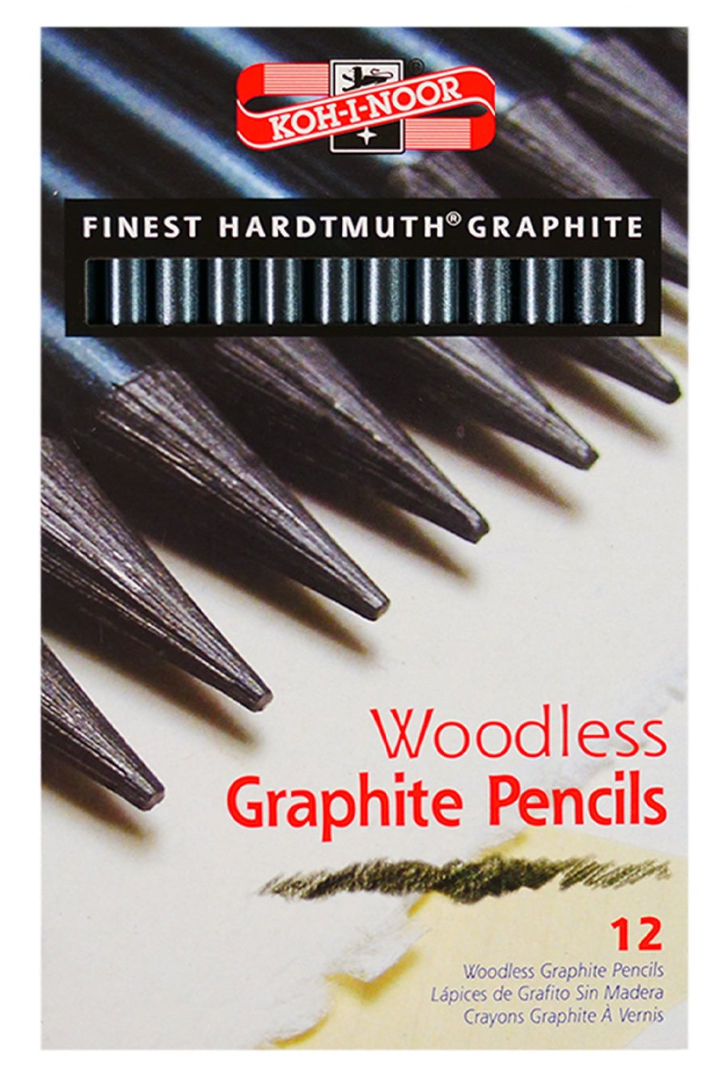 Koh-I-Noor® Progresso® Woodless Graphite Pencil Sets 12 Piece