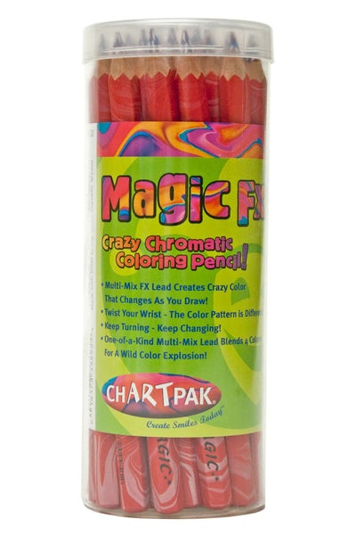  Magic Fx® Pencil Sets - 30 Piece Multi-Colored Tropical Lead