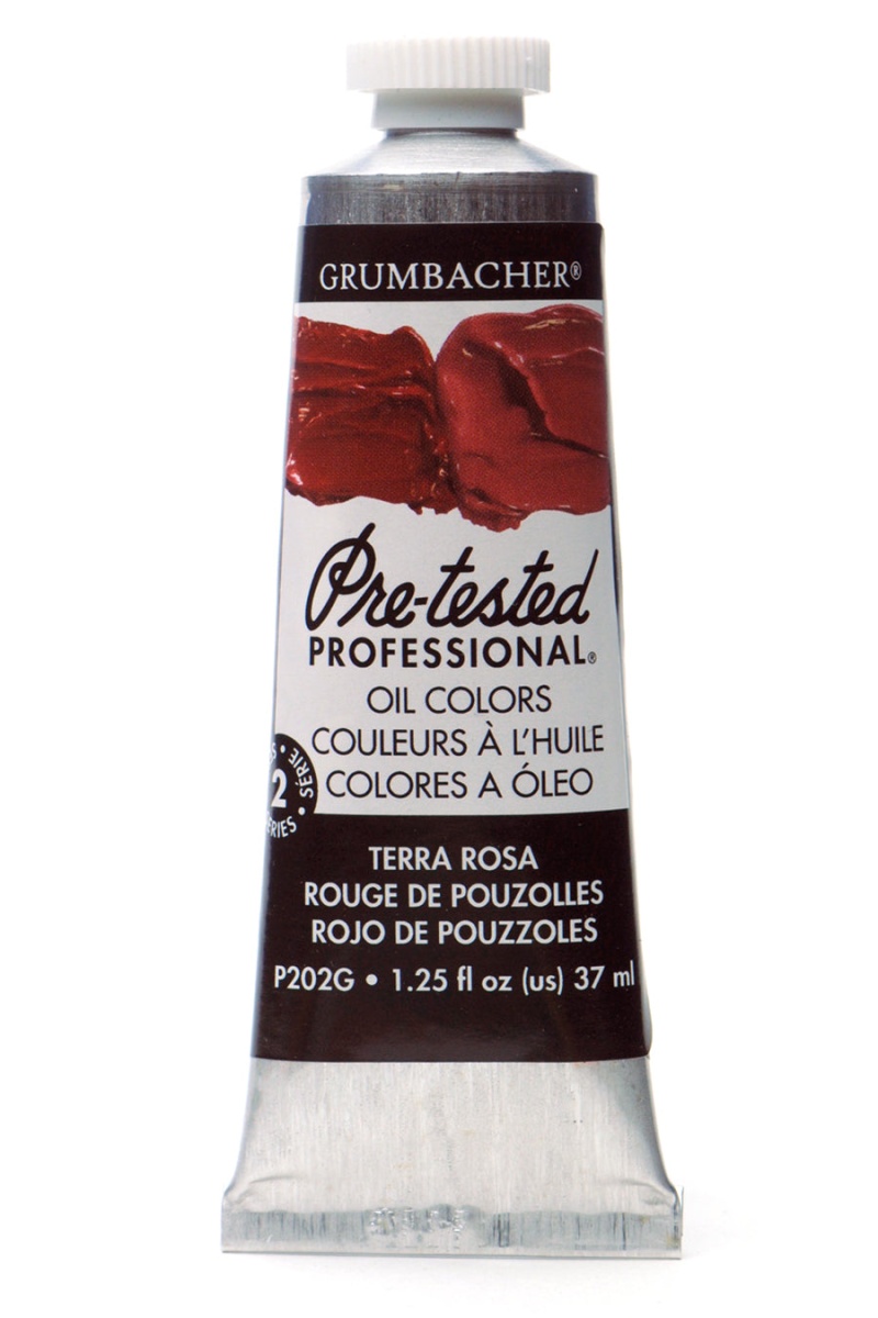 Grumbacher® Pre-Tested® Oil Earthtone Color Family - Raw Umber P172g / 37 Ml. (1.25 Fl. Oz.)