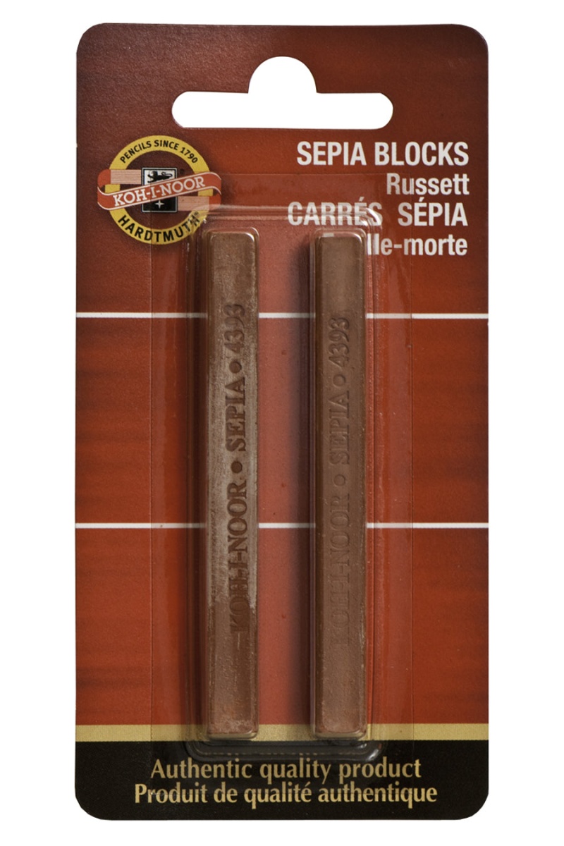 Koh-I-Noor® Blocks & Sticks - Sepia Range - 6 Pack