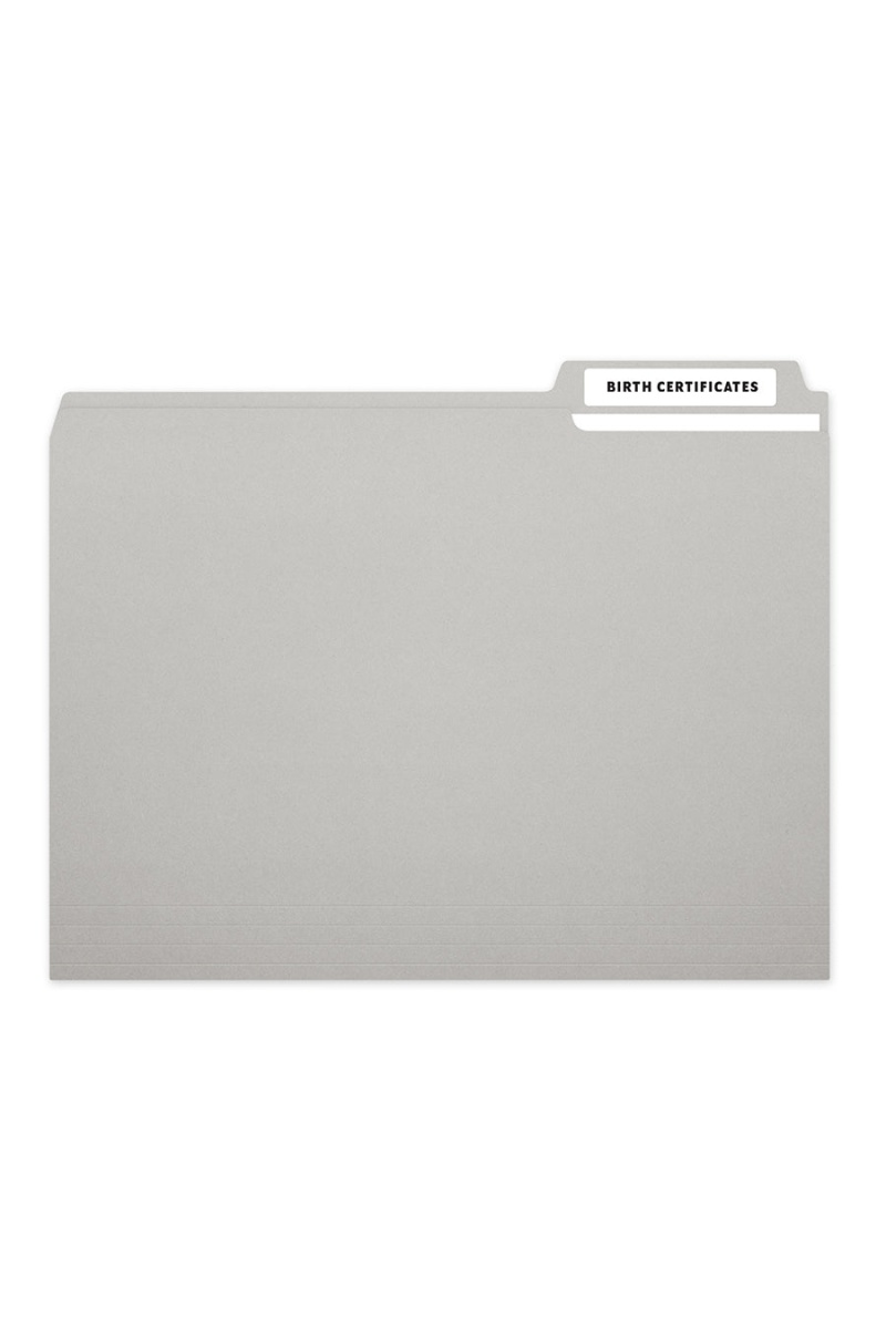 Laser/Ink Jet White File Folder Labels, 2/3" X 37/16", 30/Sheet, 1500