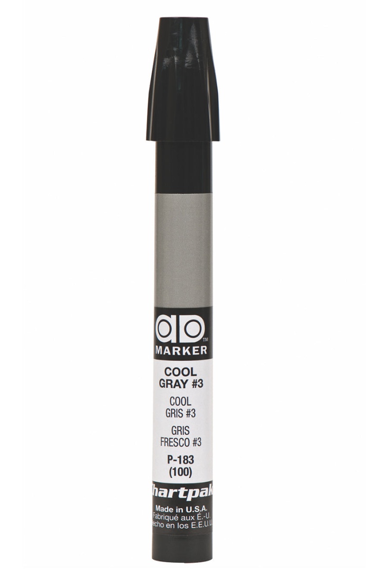 Chartpak Ad® Marker Grey Color Family