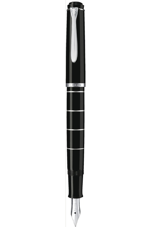 Pelikan M215 Medium Black/Rings Fountain Pen