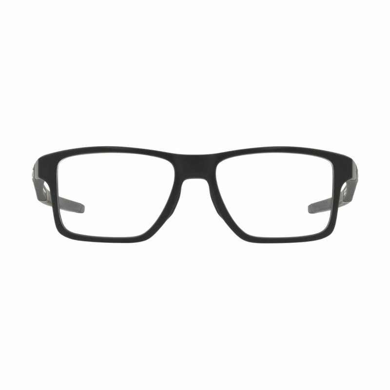 Oakley Chamfer Squared (Trubridge) Satin Black Square Plastic Eyeglasses