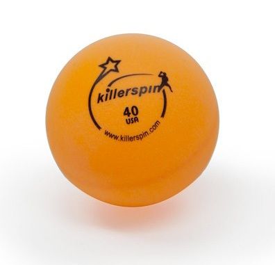 Killerspin Practice 1-Star Balls: Orange, Pack of 100