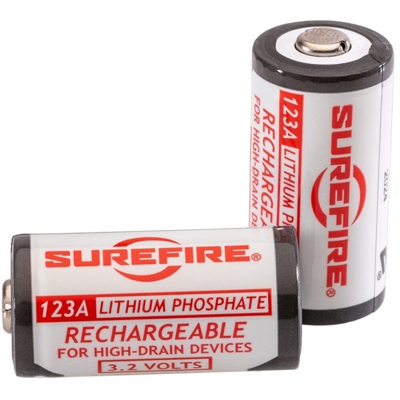 123A Rechargeable Batteries with Smart Charger
