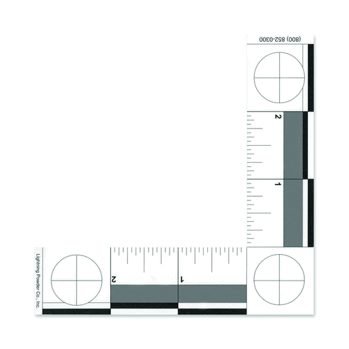 Inch L-Shaped Scale