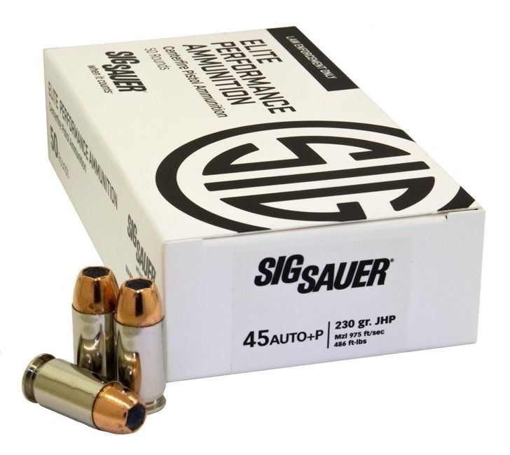 Elite Performance .45 Auto +P Jhp Le