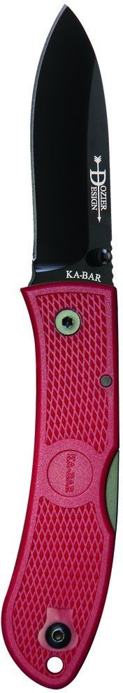 Red Handle Lock Back Knife