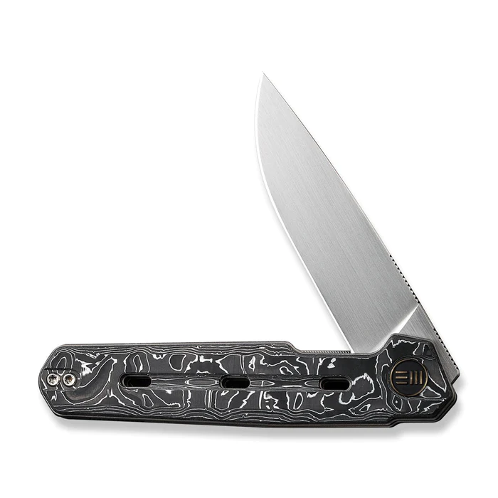 Navo Flipper Knife Carbon Fiber Handle