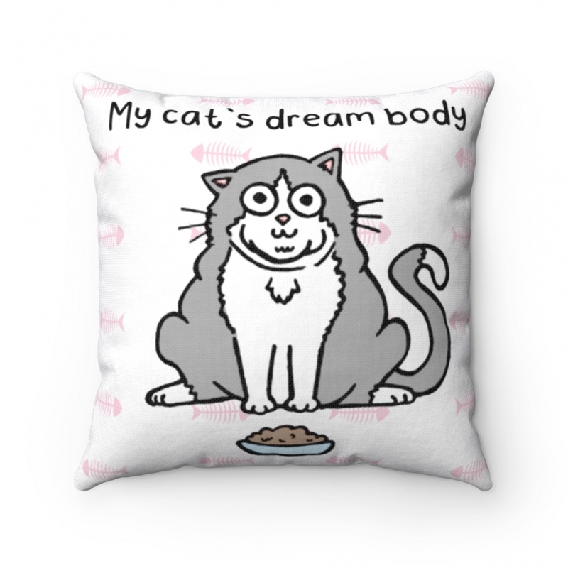 My Cat's Dream Body Pillow Case