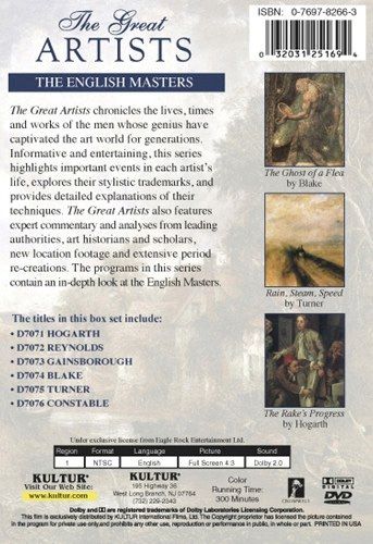 THE ENGLISH MASTERS BOX SET (Cromwell 6 Pack) DVD 5 (6) Art
