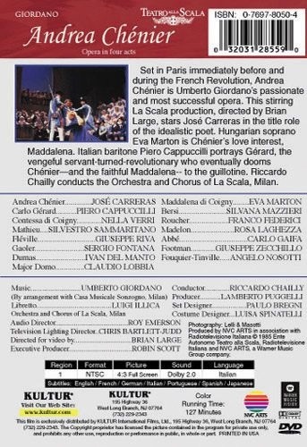 ANDREA CHÉNIER (La Scala, Milan) DVD 9 Opera